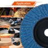ANBOO Pack of 12 Flap Discs Sanding Discs Sanding Mop