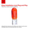 cciyu T5 37 74 286 Halogen Light Interior Light Bulbs