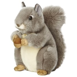 Aurora World Miyoni Grey Squirrel 8" Plush