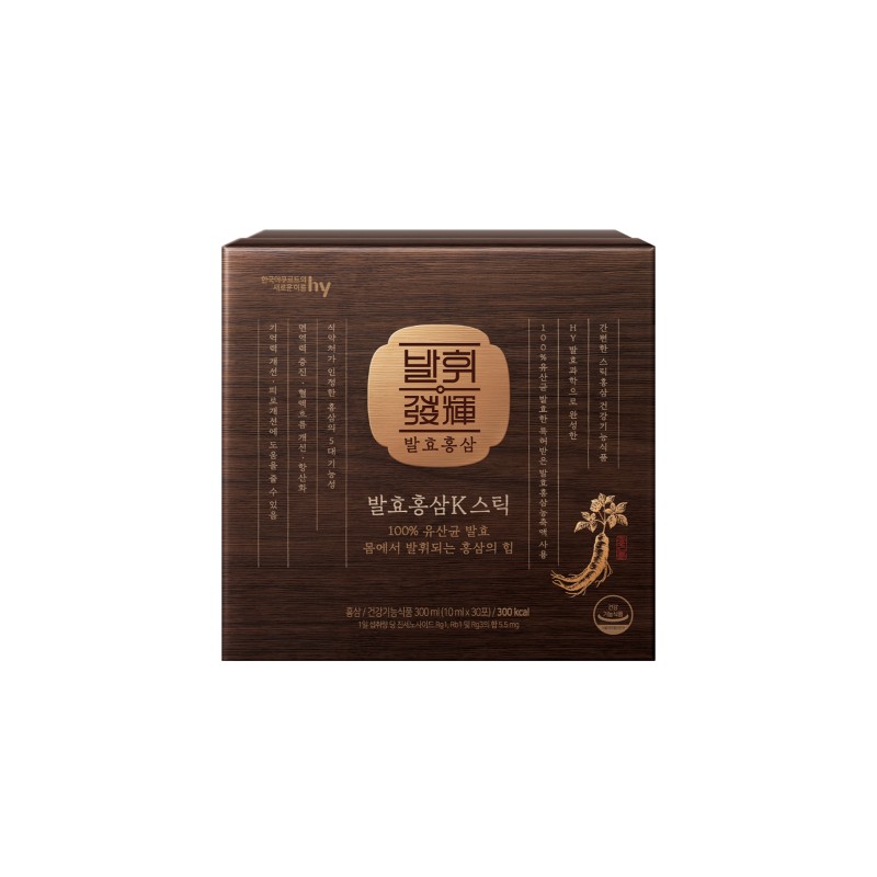 Unij Company Partner [Korea Yakult] Exercising Fermented Red Ginseng K
