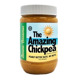 Banana Cinnamon Chickpea Butter Spread (16 Oz)