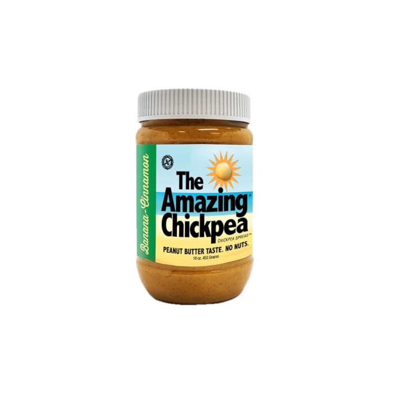 Banana Cinnamon Chickpea Butter Spread (16 Oz)