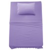 Lux Decor Twin Sheet Set - 3 PC Brushed Microfiber