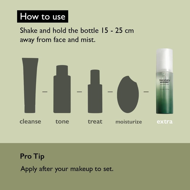 Wonder Black Bamboo Mist - Moisturising and Firming Skin, Main