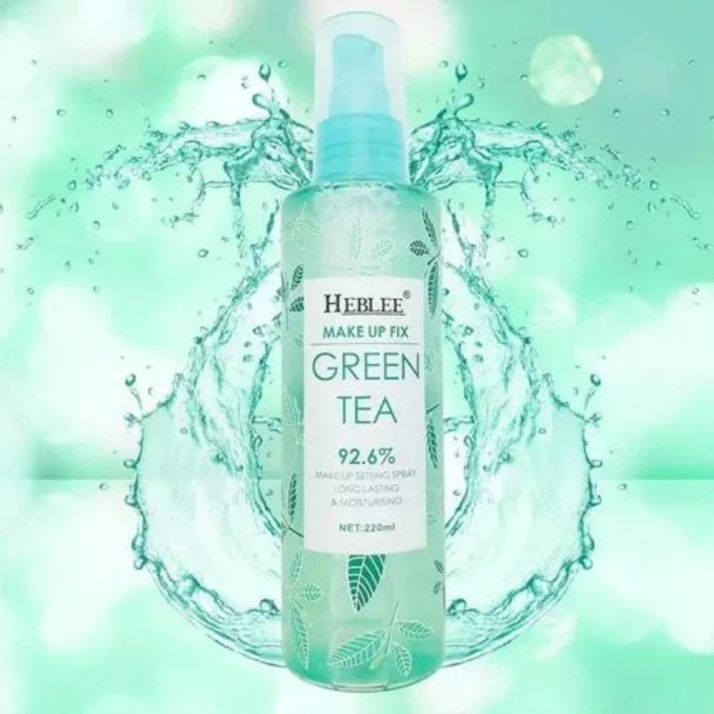 Hebblee Fijador De Maquillaje Té Verde Hidratante Makeup Fix