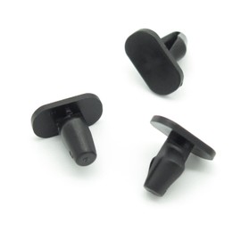 VVO Fasteners- Black Plastic Rear Door Weatherstrip Clips for Peugeot 3008, 308, 5008, (Pack of 10)