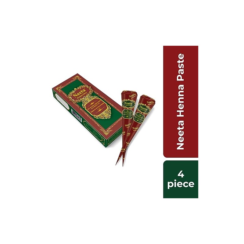 Neeta Ready-to-Use Henna Paste for Hair – Herbal Henna-Based Formula