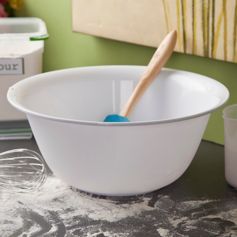 Sterilite 6 Qt Bowl for Mixing, Prepping, and Serving Food