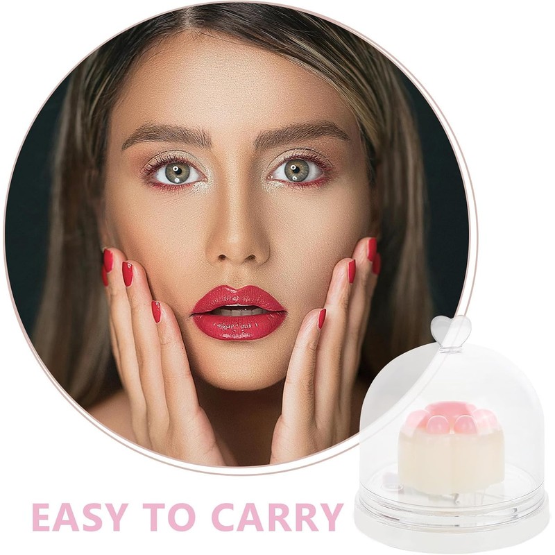 Bálsamo Labial de Color Cambiante en Crema, Lindo, para Labios