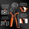 Ferrule Crimping Tool kit AWG30-5 Self-Adjusting Wire Ferrule Crimper Set