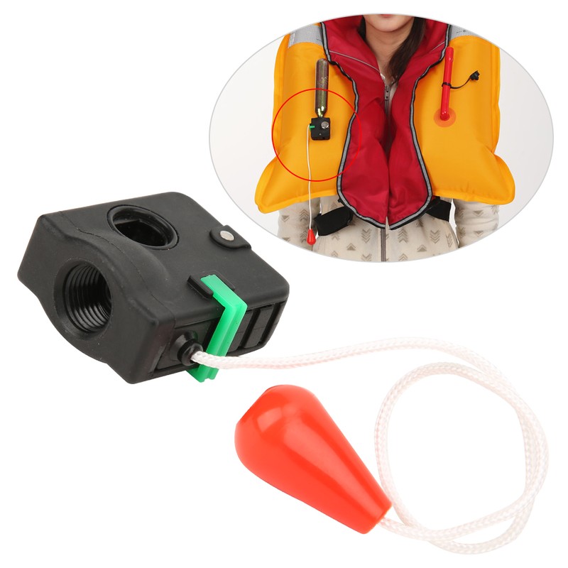 PVC Inflatable Life Jacket Vest Water Sensitive Manual Device Equipment