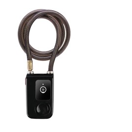 Smart Bike Cable Lock - Bluetooth Connect, Easy of Use App, Useless Key, Alarm Lock 115dB, Length 31 Inch, Waterproof LV IP55