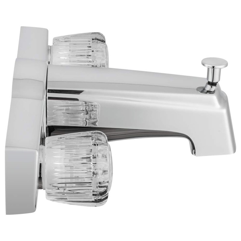 Dura Faucet Economical Classic Tub and Shower Faucet with Diverter