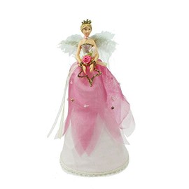 Gisela GrahamChristmas Fairy Princess Pink Fairy Tree Topper