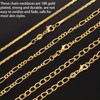 Blulu 24 Pieces Various Styles Gold or Silver Plated DIY