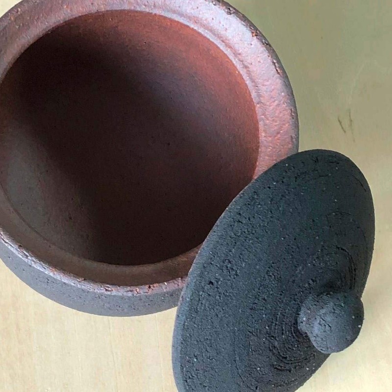 Landscape.com Hephamon, Salt Jar, Large, Black, Made in Japan