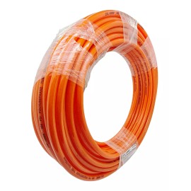 Cal Hawk 50ft x 1/4" Orange Air Compressor PU Hose Roofing Framing Carpentry 1/4" NPT