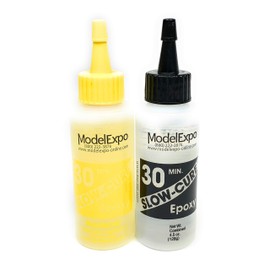 Model Expo Slow-Cure 30-Minute EPOXY, 4.5 OZ