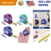 Lightweight 6FT Retractable Keychain Tape Measure Set - Easy Reading