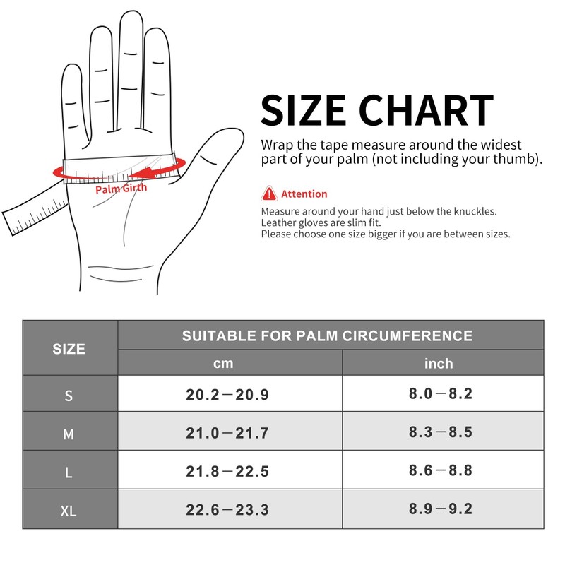 FIORETTO Fingerless Leather Gloves for Men Half Finger Motorcycle Gloves