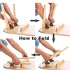Table Leg Folding Brackets, 4 PCS Heavy Duty Foldable self