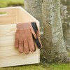 Takagi Hata Anti-Slip Gloves, Brown, Large, Gardening, Antibacterial, Odor Resistant,