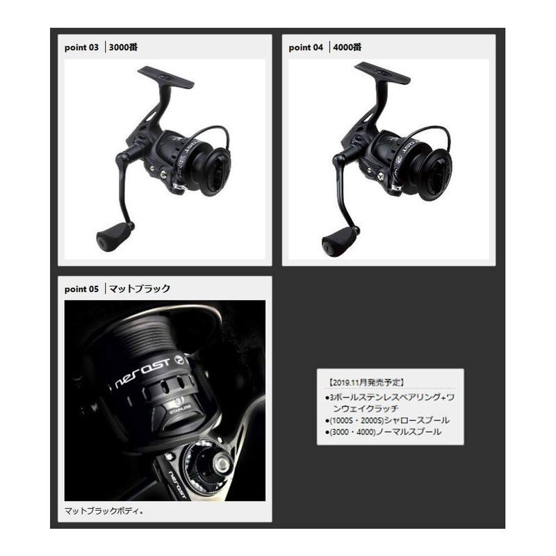 Prox Nerost Spinning Reel