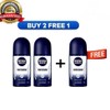 Buy 2 Free 1 Nivea Men & Women Deodorant Roll-On