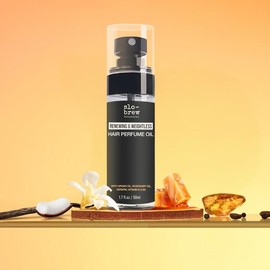 SLO-BREW Hair Perfume Spray – Vanilla & Rose Scent for Radiant, Weightless Shine and Luxurious Hair Aroma
