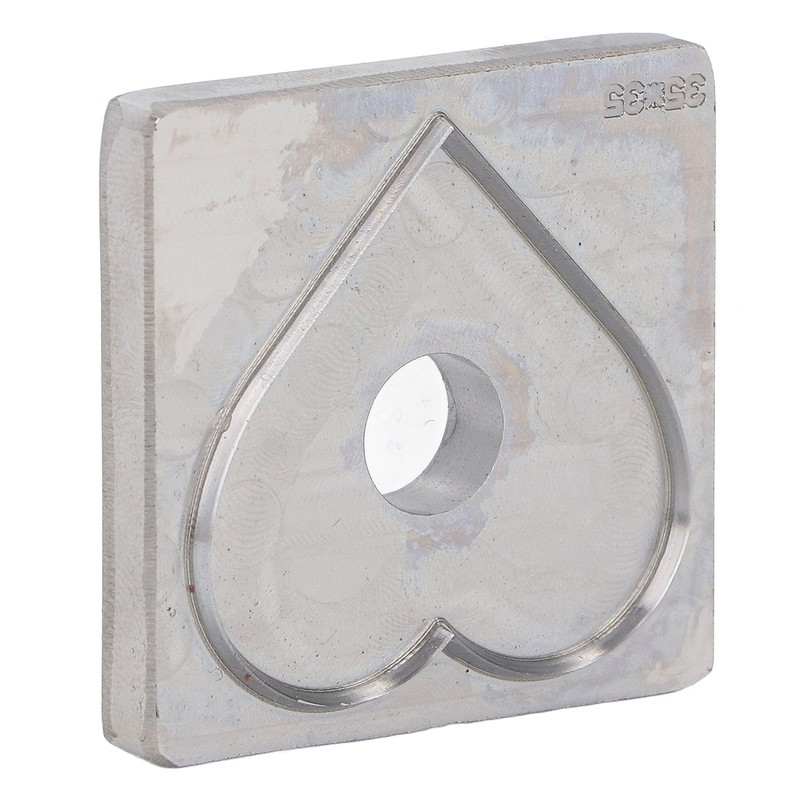 Heart Shape Cutting Die Alloy Steel Clean Cutting Surface Leather