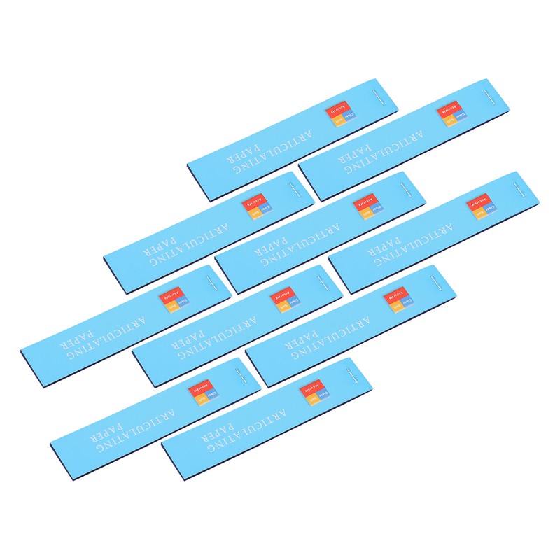 400pcs Blue Thin Dental Articulating Paper Double Side Bite Paper
