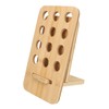 Essential Oil Rack Bamboo 12 Holes Essential Oil Bottle Display