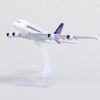 QIYUMOKE 1/400 A380 Model Plane Singapore Diecast Metal Airplane Model