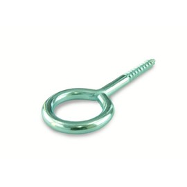 Suki.International 6175009 Eye Bolt Galvanised with Wood Thread 25 x 12 x 3.8 mm