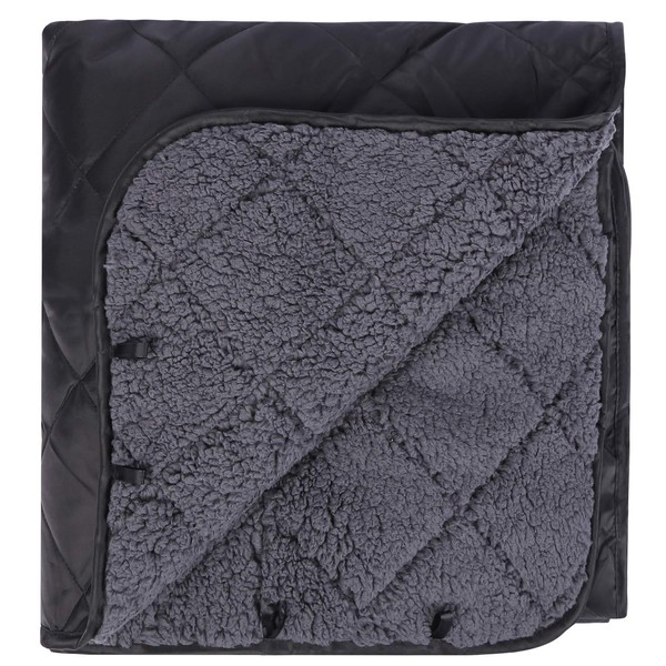 REDCAMP REDCAMP Large Camping Blanket with Sherpa Lining, Cold Weather