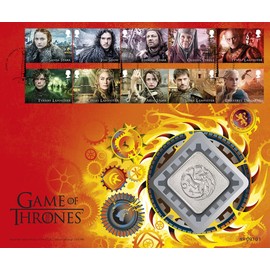 Game of Thrones AM054 Fire Medal Cover