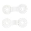 100pcs Shade Cloth Plastic Clips Round Fixing Clips for Greenhouse