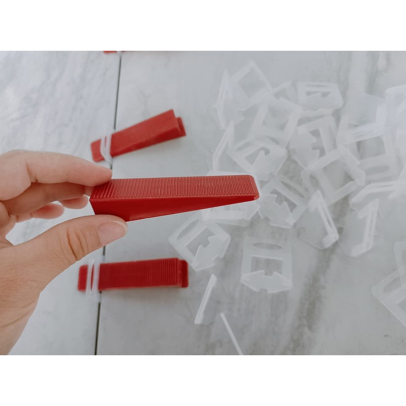 Tile Leveling Wedges 200 Pcs, Reusable, Tiles Leveler Wedges Only,