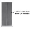 Unbranded/Generic Deluxe Retractable 33" x 81" Roll Up Banner Stand