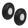 uxcell Tire and Wheel Sets for RC Airplane,PU Sponge Tire