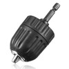 Mesee 0.8-10mm Keyless Drill Chuck Adapter 3/8-24UNF Mount Thread Impact