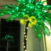TYBEEU - Palmera iluminada de 2,1 m con 208 luces