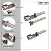 KOTARBAU® Milling Cutter & Drill Bit Set 20 mm Wood