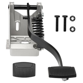 keriolee Clutch Pedal Assembly Fit for 1999-2003 Ford F-250 F-350 F-450 F-550 Super Duty 7.3L, Clutch Foot Pedal Bracket Assembly,Repalce# YC3Z7B633BA Clutch Pedals