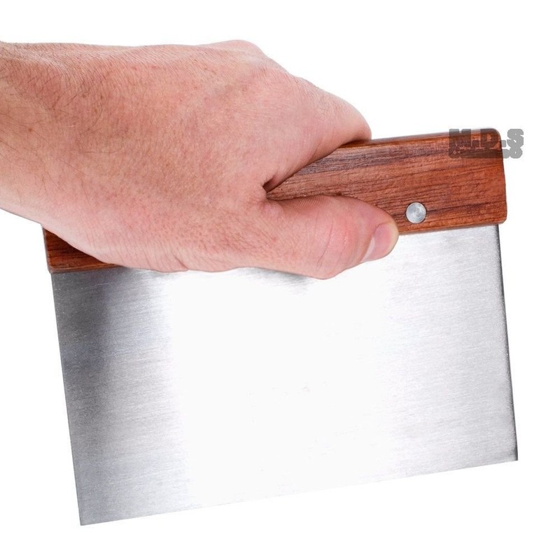 M.D.S Cuisine Cookwares Chopper Scraper Dough Cutter Stainless Steel Griddle