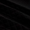 Double-Sided Quilted Broadcloth Black, Fabric by the Yard