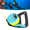 Portable Diving Handle Reel Scuba Diving Reel with Thumb Stopper