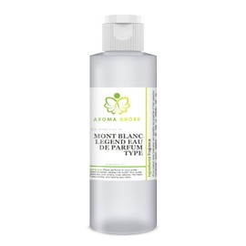 Aroma Shore Perfume Oil - Our Impression Of and compatible with Mon'T Bla'Nc Legend Eau De Parfum Type, 100% Pure Uncut Body Oil Our Interpretation, Perfume Body Oil