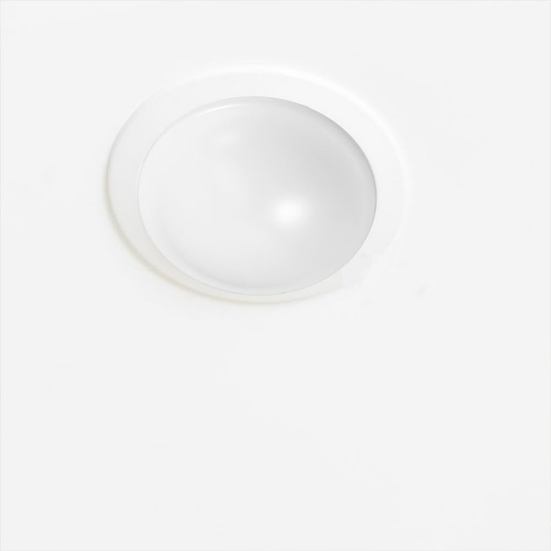MUCKLILY 7.36In Round Twist-On Clip Ceiling Light Shade Covers, 2