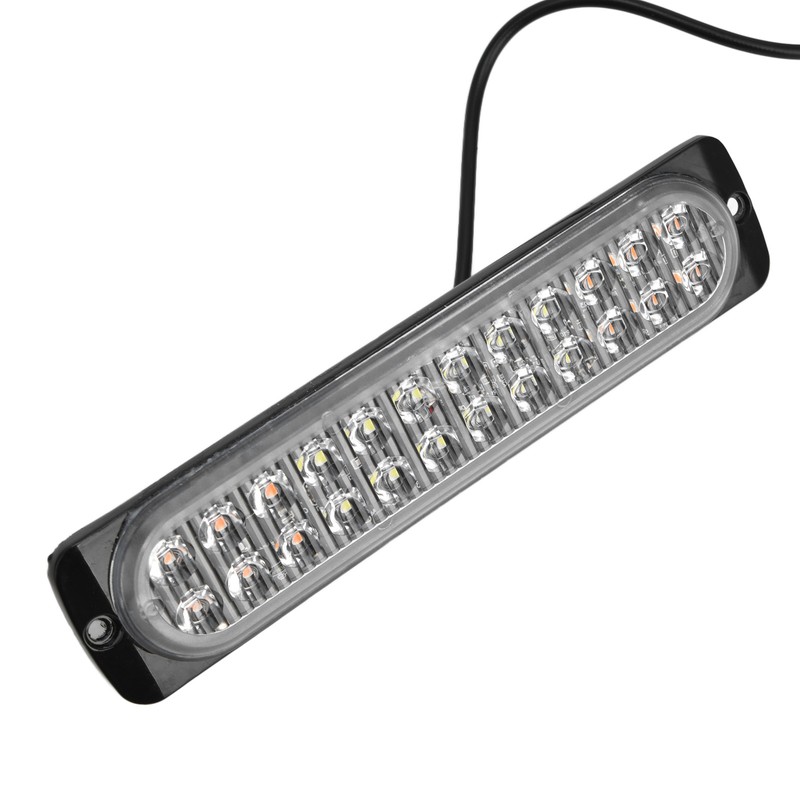 Emergency Strobe Lamps 24LEDs Waterproof Strobe Light Emergency Warning Flashing